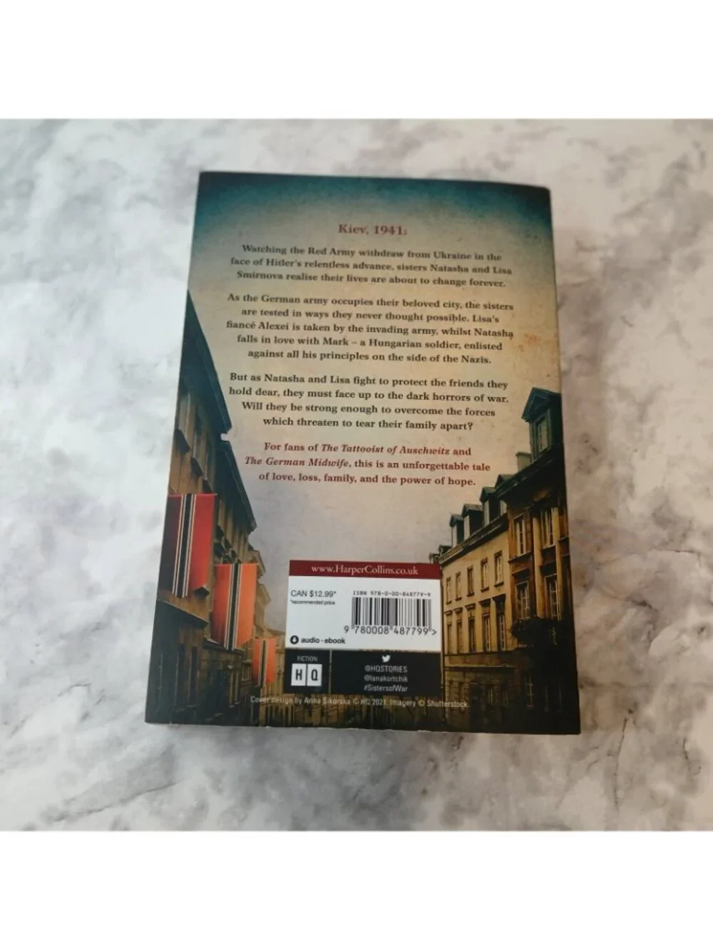 Sisters of War by Lana Kortchik Paperback Historical Fiction WWII Novel